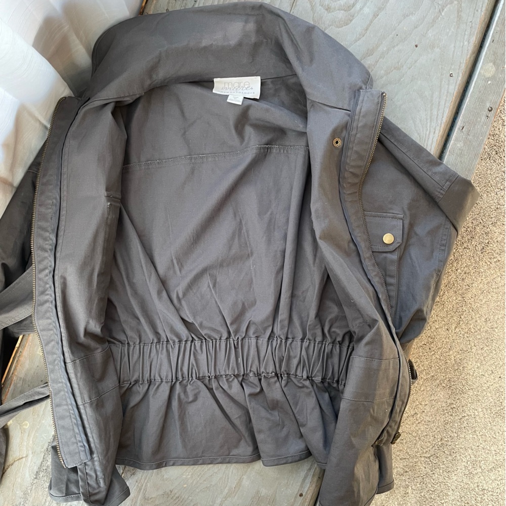 Mare Mare x Anthropologie belted utility jacket | size medium - Picture 7 of 11
